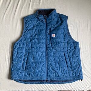 Carhartt Rain Defender Lightweight Blue/Teal Vest Sz 2X
#Streetwear #Carhartt